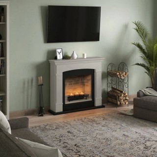 Semineu decorativ cu lumanari TAGU HELMI LIGHT BEIGE ZenFlame Semineu decorativ cu lumanari TAGU HELMI LIGHT BEIGE ZenFlame
