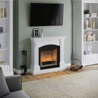 Semineu decorativ cu lumanari TAGU MAGNA PURE WHITE ZenFlame Semineu decorativ cu lumanari TAGU MAGNA PURE WHITE ZenFlame