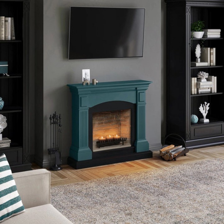 Semineu cu lumanari TAGU MAGNA SOFT TURQUOISE ZenFlame