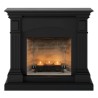 Semineu decorativ cu lumanari TAGU MAGNA DEEP BLACK ZenFlame - Negru