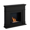 Semineu cu bioetanol TAGU LARSEN DEEP BLACK FreeFlame - Negru