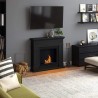 Semineu cu bioetanol TAGU LARSEN DEEP BLACK FreeFlame - Negru