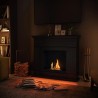 Semineu cu bioetanol TAGU LARSEN DEEP BLACK FreeFlame - Negru