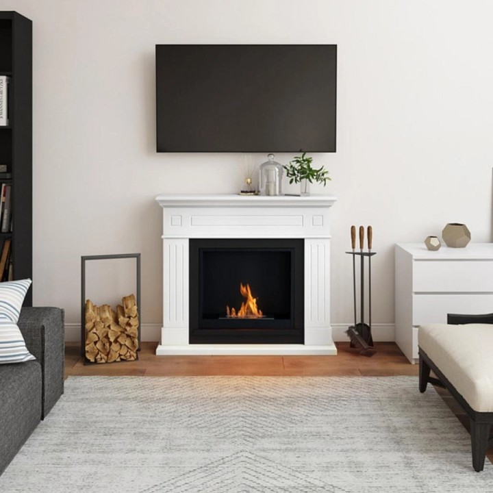 Semineu cu bioetanol TAGU LARSEN PURE WHITE FreeFlame Semineu cu bioetanol TAGU LARSEN PURE WHITE FreeFlame