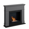 Semineu cu bioetanol TAGU LARSEN SOLID GREY FreeFlame - Gri