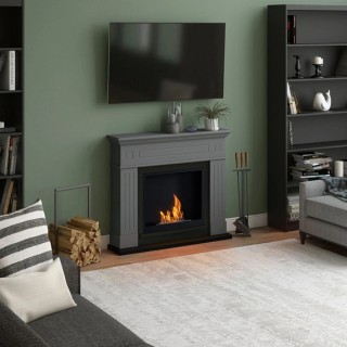 Semineu cu bioetanol TAGU LARSEN SOLID GREY FreeFlame Semineu cu bioetanol TAGU LARSEN SOLID GREY FreeFlame