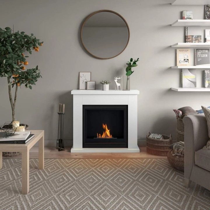 Semineu cu bioetanol TAGU FRODE PURE WHITE FreeFlame Semineu cu bioetanol TAGU FRODE PURE WHITE FreeFlame
