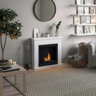 Semineu cu bioetanol TAGU FRODE PURE WHITE FreeFlame Semineu cu bioetanol TAGU FRODE PURE WHITE FreeFlame