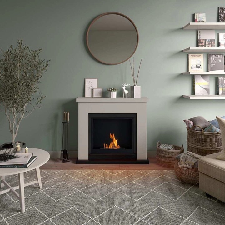 Semineu cu bioetanol TAGU FRODE LIGHT BEIGE FreeFlame Semineu cu bioetanol TAGU FRODE LIGHT BEIGE FreeFlame