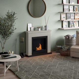 Semineu cu bioetanol TAGU FRODE LIGHT BEIGE FreeFlame Semineu cu bioetanol TAGU FRODE LIGHT BEIGE FreeFlame