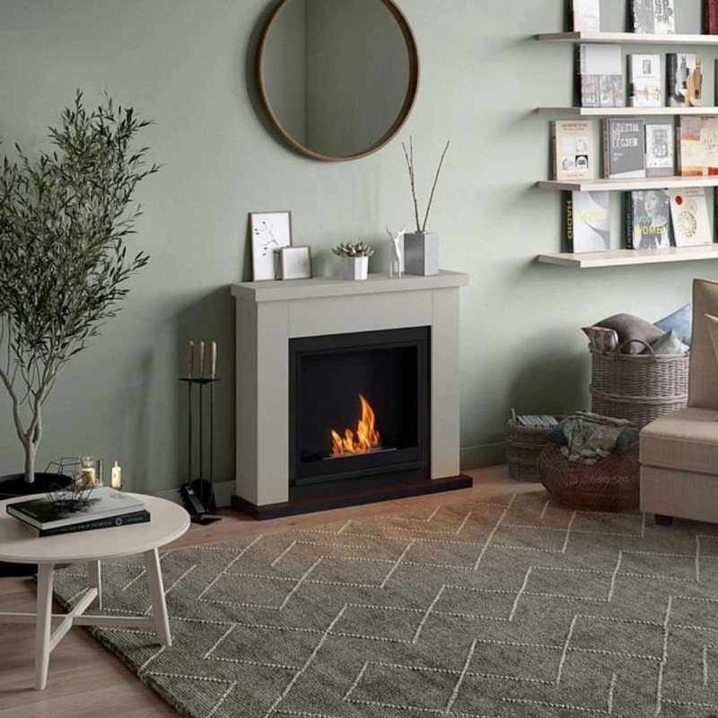 Semineu cu bioetanol TAGU FRODE LIGHT BEIGE FreeFlame