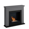 Semineu cu bioetanol TAGU FRODE SOLID GREY FreeFlame - Gri