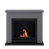 Semineu cu bioetanol TAGU FRODE SOLID GREY FreeFlame - Gri