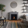 Semineu cu bioetanol TAGU FRODE SOLID GREY FreeFlame - Gri