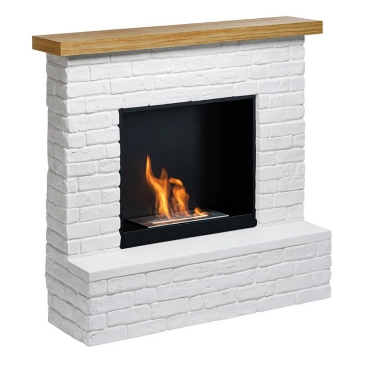 Semineu cu bioetanol TAGU ROLF BRICK WHITE FreeFlame Semineu cu bioetanol TAGU ROLF BRICK WHITE FreeFlame