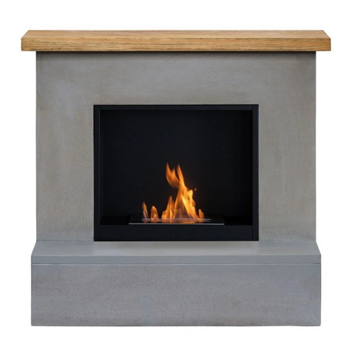 Semineu cu bioetanol TAGU ROLF CONCRETE GREY FreeFlame Semineu cu bioetanol TAGU ROLF CONCRETE GREY FreeFlame