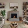 Semineu cu bioetanol TAGU ROLF CONCRETE GREY FreeFlame - Gri