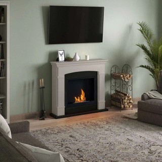 Semineu cu bioetanol TAGU HELMI LIGHT BEIGE FreeFlame Semineu cu bioetanol TAGU HELMI LIGHT BEIGE FreeFlame