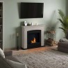 Semineu cu bioetanol TAGU HELMI LIGHT BEIGE FreeFlame - Bej