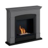 Semineu cu bioetanol TAGU HELMI SOLID GREY FreeFlame - Gri