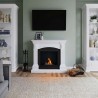 Semineu cu bioetanol TAGU MAGNA PURE WHITE FreeFlame - Alb