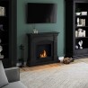 Semineu cu bioetanol TAGU MAGNA DEEP BLACK FreeFlame - Negru