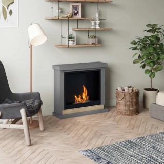 Semineu cu bioetanol TAGU HAGEN SOLID GREY FreeFlame Semineu cu bioetanol TAGU HAGEN SOLID GREY FreeFlame