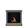 Semineu cu bioetanol TAGU HAGEN SOLID GREY FreeFlame - Gri