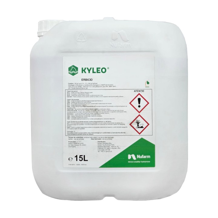 Erbicid Total KYLEO - 15 Litri, Nufarm, 2 Substante Active