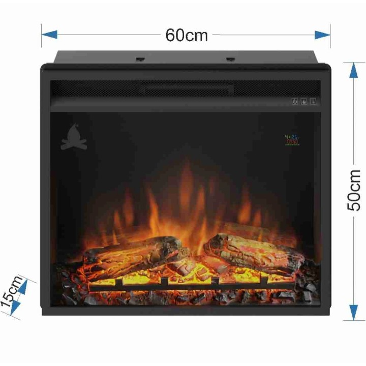 Focar electric TAGU POWERFLAME - 23 inch