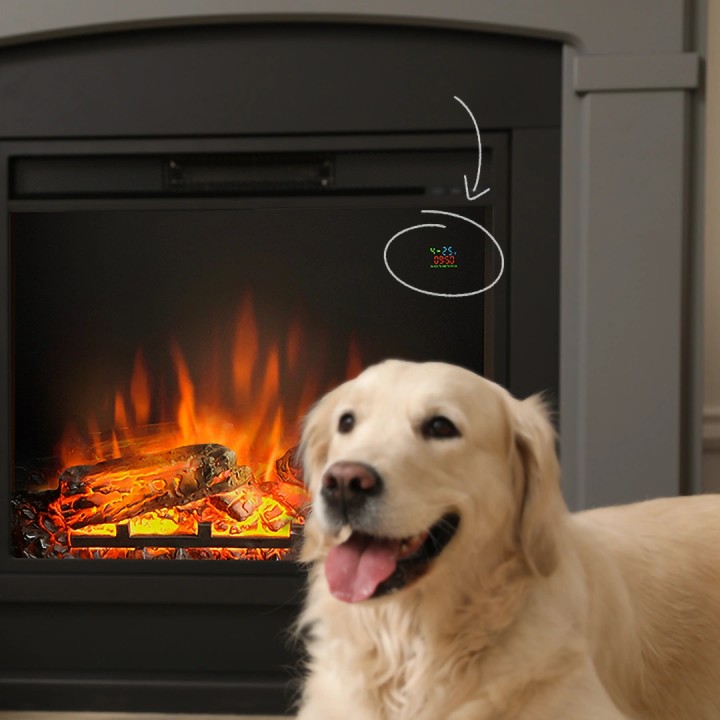 Focar electric TAGU POWERFLAME - 23 inch