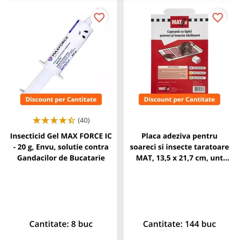SMART-MIX 187 - 8 buc MAX FORCE GeI IC 20 g + 144 Placi adezive MAT