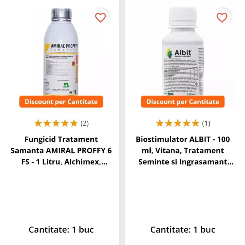 SMART-MIX 169: AMIRAL PROFFY 6 FS 1 Litru + ALBIT 100 ml