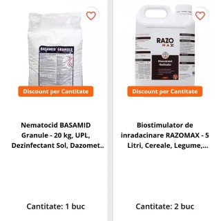 Pachet SMART-MIX 91 - Basamid Granule 20 Kg + RAZOMAX 10 L