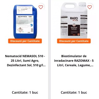 Pachet SMART-MIX 93 - NEMASOL 510 - 25 L si RAZOMAX 5 L