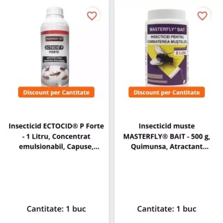 SMART-MIX 161: MASTERFLY® BAIT 500 g + ECTOCID® P FORTE 1 L