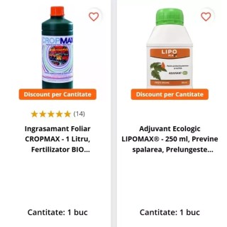 SMART-MIX 149: CROPMAX 1 L + Adjuvant LIPOMAX® 250 ml