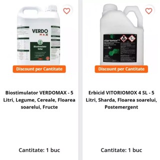 Pachet SMART-MIX 103: VITORIOMOX 4 SL 5 L + VERDOMAX 5 L