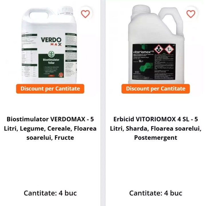 Pachet SMART-MIX 104: VITORIOMOX 4 SL 20 L + VERDOMAX 20 L