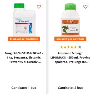 SMART-MIX 151: CHORUS® 50 WG 1 kg + Adjuvant LIPOMAX® 500 ml