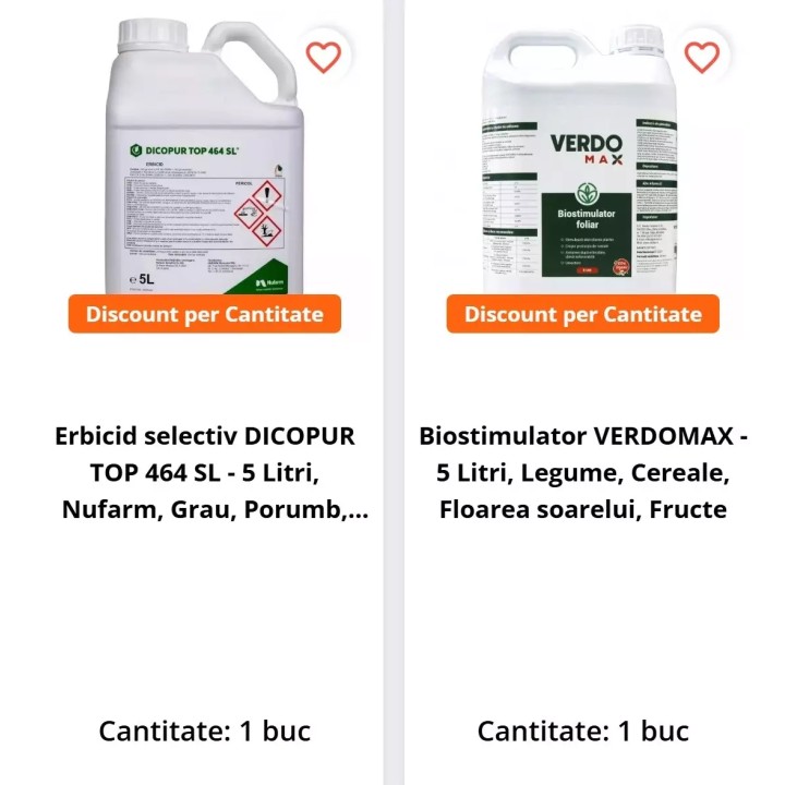 Pachet SMART-MIX 140 - DICOPUR TOP 464 SL 5 L + VERDOMAX 5 L