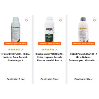 SMART-MIX 146: IKANOS + DICOPUR D + VERDOMAX, 2 Ha