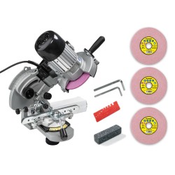 Polizor lanț drujbă TECOMEC® Jolly Evo 230V, 220W, cu 3 discuri
