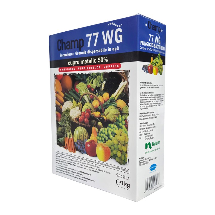 Fungicid CHAMP 77 WG, Nufarm, Contact, 1 kg