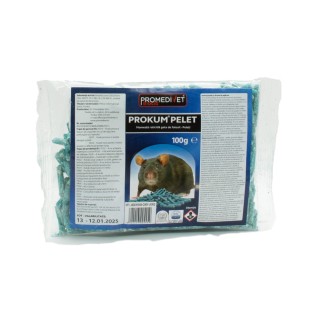 Raticid PROKUM PELET, punga 100 g, Promedivet