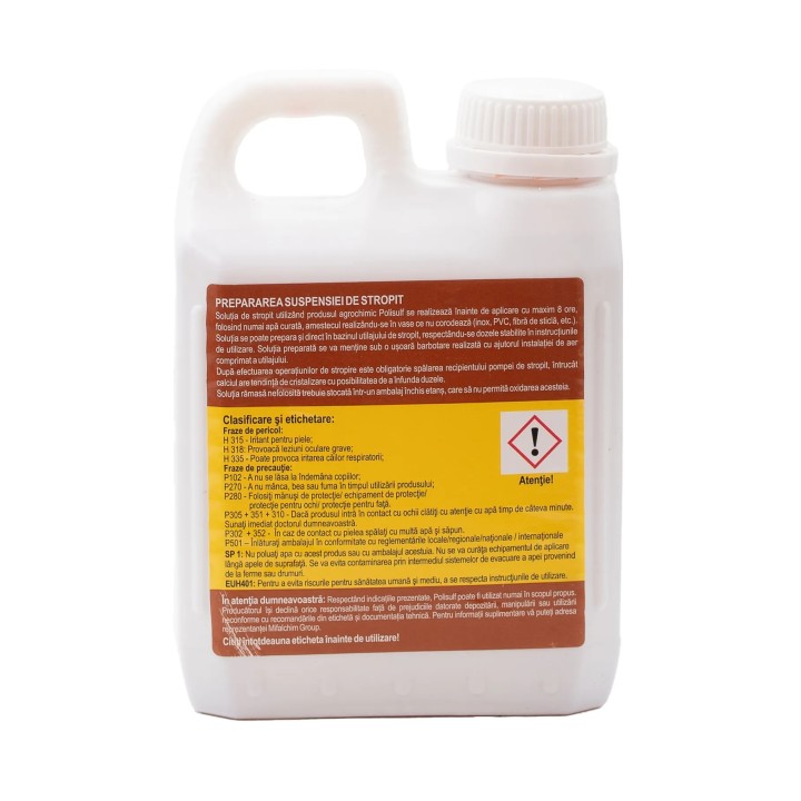 POLISULF - Polisulfura de Calciu, Zeama Sulfocalcica – 1 Litru, RO Ingrasamant