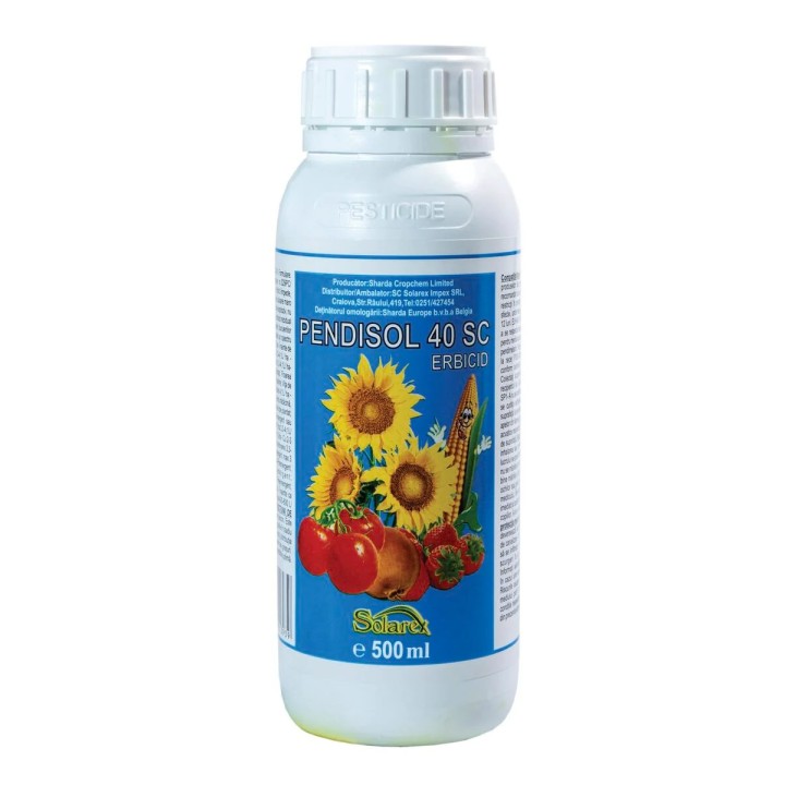 Erbicid PENDISOL 40 SC, Sharda Cropchem, 500 ml