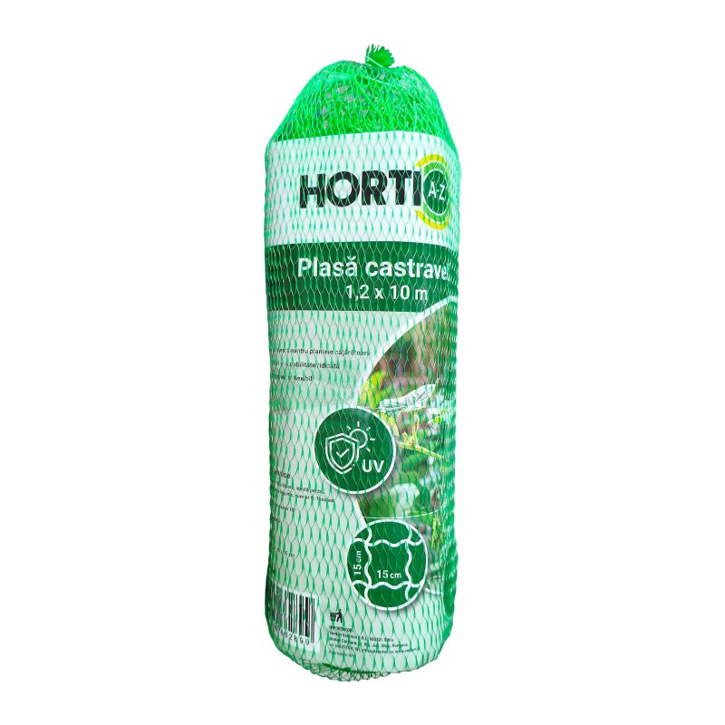 Plasa Castraveti HORTI A-Z - 1,2 x 10 m, ochiuri 15x15 cm