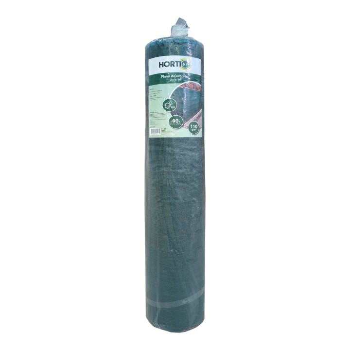 Plasa de umbrire gard HORTI A-Z, verde inchis 2 x 50 m, 90% grad umbrire