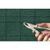 Plasa de umbrire gard HORTI A-Z, verde inchis, 110 gm2, grad umbrire 90% - rola 2 x 50 m
